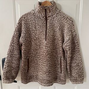 Forever 21 Brown Sherpa Jacket